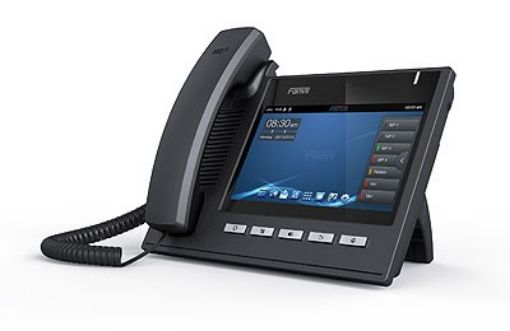 Obrázek Fanvil IP telefon C400, 6 SIP, 7" dotykový LCD, 10/100/1000 Mbps, napájecí zdroj