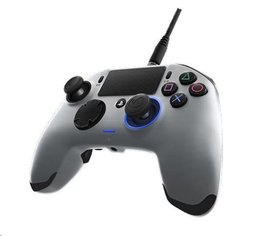 Obrázek Nacon Wired Compact Controller - ovladač pro PlayStation 4 - průhledný zelený