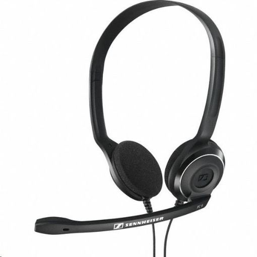 Obrázek SENNHEISER PC 8 USB black (černý) headset - oboustranná sluchátka s mikrofonem