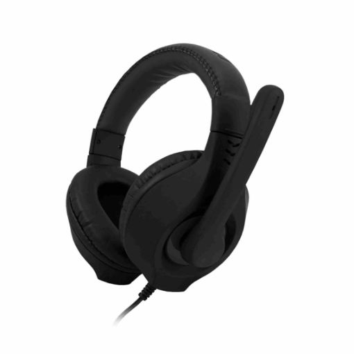 Obrázek C-TECH herní sluchátka s mikrofonem NEMESIS V2 (GHS-14U-B), USB, casual gaming, černá