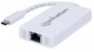 Obrázek MANHATTAN Type-C to 3-Port USB 3.0 Hub with Gigabit Network Adapter