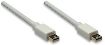 Obrázek MANHATTAN kabel Mini DisplayPort, Male to Male, 1m, White