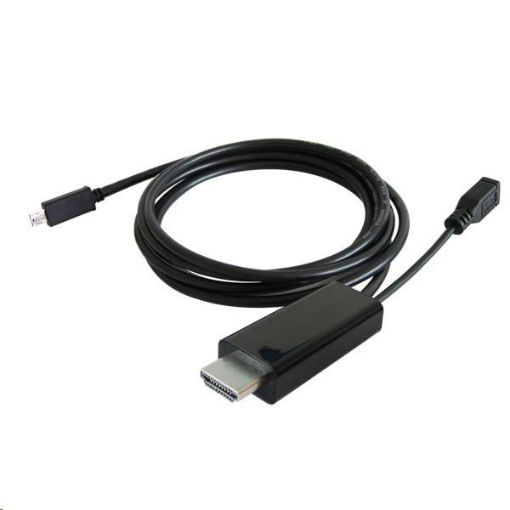 Obrázek PremiumCord MHL 2.0 (micro USB/HDTV) adaptér kabel na HDMI 1,5m