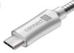 Obrázek CONNECT IT Wirez Steel Knight Micro USB - USB, metallic silver, 1 m