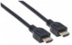 Obrázek MANHATTAN kabel In-wall CL3 High Speed HDMI s Ethernetem, HEC, ARC, 3D, 4K, stíněný, 10m, Black