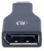 Obrázek MANHATTAN adaptér Mini DisplayPort Male to DisplayPort Female, Black