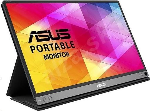 Obrázek ASUS LCD 15.6" MB16AC ZenScreen 1920x1080, IPS, 5ms, 60Hz, 220cd/m2, 800:1, USB Type-C, kompatibilní s USB Type-A