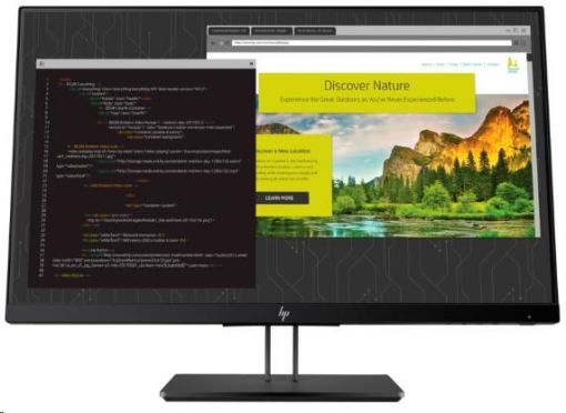 Obrázek HP LCD Z24nf G2 Monitor 23,8" wide (1920x1080), IPS, 5ms, 16:9, 250nits, 1000:1, VGA, DisplayPort, HDMI, 2xUSB3.0)