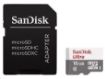 Obrázek Sandisk MicroSDHC karta 16GB Ultra (80MB/s, Class 10 UHS-I, Android) + adaptér