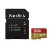 Obrázek SanDisk MicroSDHC karta 32GB Extreme (100MB/s, Class 10 UHS-I V30, pro akční kamery) + adaptér