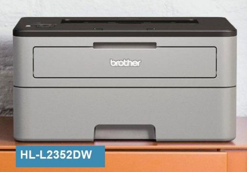 Obrázek BROTHER tiskárna laserová mono HL-L2352DW - A4, 30ppm, 1200x1200, 64MB, USB 2.0, 250listů podavač, WIFI, DUPLEX