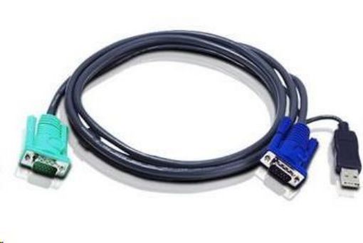 Obrázek ATEN KVM sdružený kabel k CS-1708,1716, USB, 2m