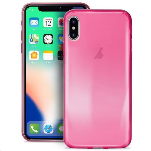 Obrázek Puro zadní kryt "0.3 NUDE" pro Apple iPhone X, růžová