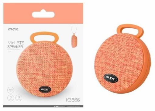 Obrázek PLUS Bluetooth reproduktor Mini K3566, oranžová