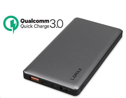 Obrázek LAMAX Powerbanka 10000 mAh Quick Charge