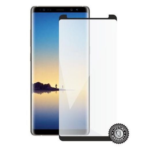 Obrázek ScreenShield ochrana displeje Tempered Glass pro Samsung Galaxy Note 8 (N950), černá