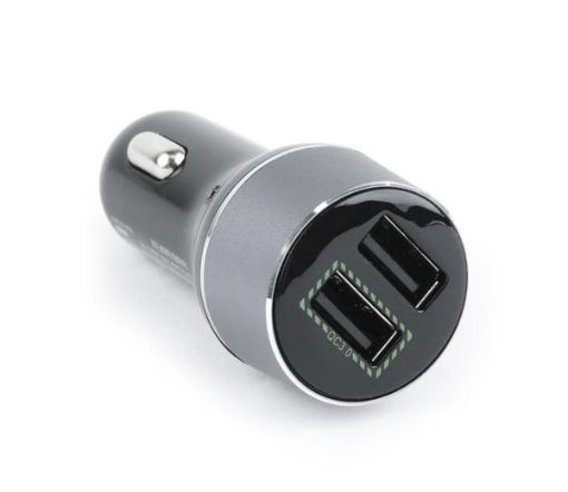 Obrázek GEMBIRD autonabíječka, 2x USB, 2100mA, QUICK CHARGE