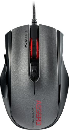 Obrázek SPEED LINK myš SL-680007-BK ASSERO Gaming Mouse, black