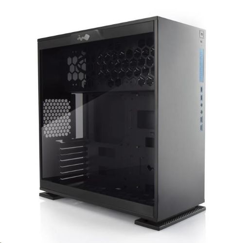 Obrázek IN WIN skříň 303, Black, Mid Tower, bez zdroje, USB 3.0 + Aurora set