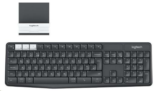 Obrázek Logitech Wireless Keyboard K375s, CZ/SK