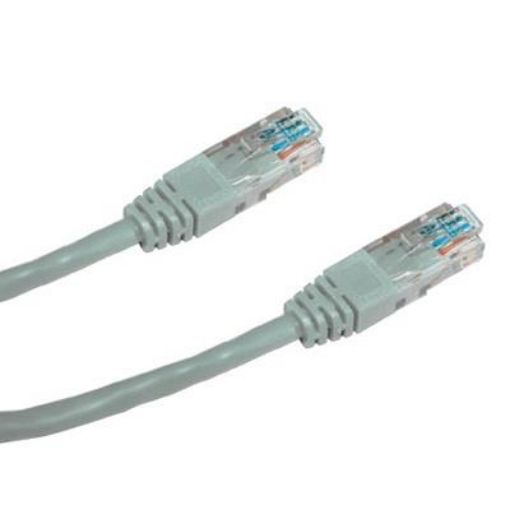 Obrázek DATACOM Patch cord UTP CAT5E 10m šedý