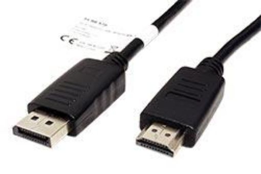 Obrázek Kabel DisplayPort-HDMI kabel, DP(M) -> HDMI M, 2m