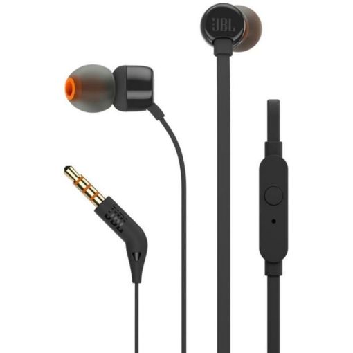 Obrázek JBL Sluchátka in-ear, headset, 9menic BLK