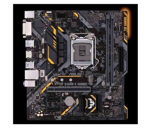 Obrázek ASUS MB Sc LGA1151 TUF B360M-E GAMING, Intel B360, 2xDDR4, VGA, mATX