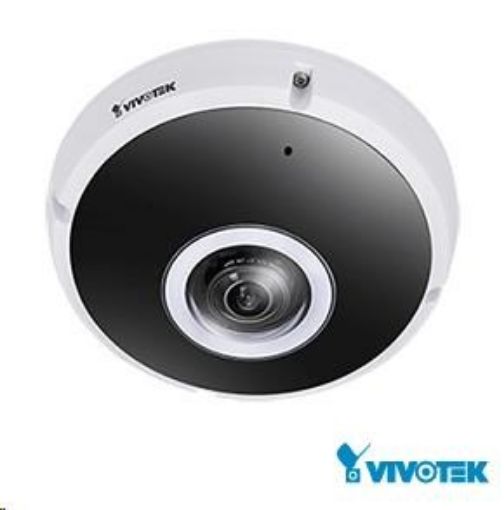 Obrázek Vivotek FE9391-EV, 8 Mpix, 20sn/s, H.265, obj. 360°, DI/DO, audio, Mic in., MicroSDXC, EN50155, 3DNR, antivandal, IP66