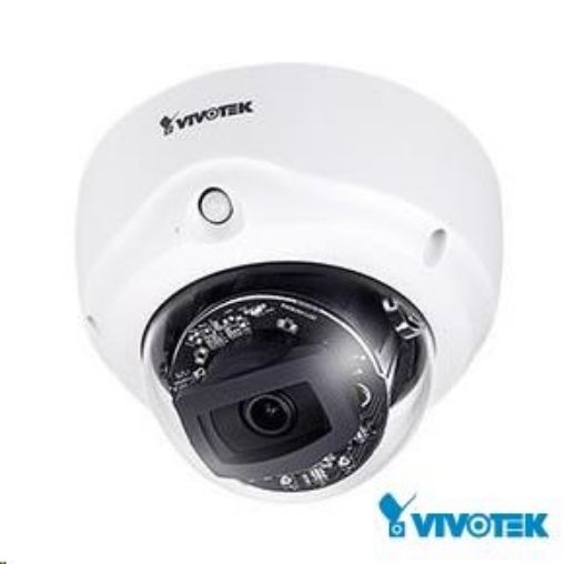 Obrázek Vivotek FD9167-H, 2Mpix, 30sn/s, H.265, obj. 2.8mm (109°), DI/DO,PoE,IR-Cut,Smart IR,SNV,WDR 120dB, MicroSDXC, vnitřní