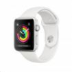 Obrázek APPLE Watch Series 3 GPS, 38mm Silver Aluminium Case with White Sport Band