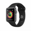 Obrázek APPLE Watch Series 3 GPS, 38mm Space Grey Aluminium Case with Black Sport Band