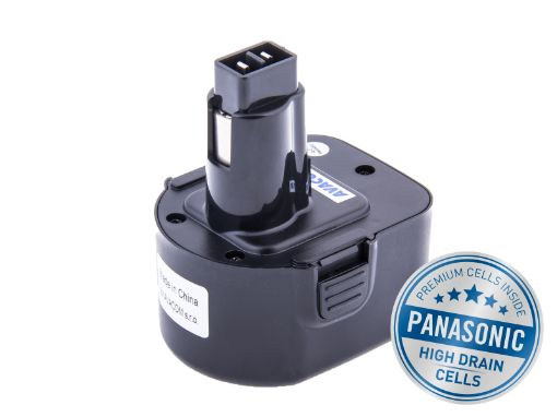 Obrázek AVACOM BLACK & DECKER A9252  Ni-Mh 12V 3000mAh, články PANASONIC