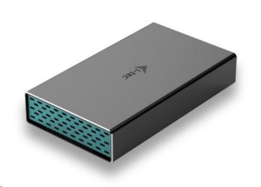 Obrázek iTec MySafe USB-C 3.5" SATA HDD Metal External case 10Gb
