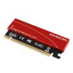 Obrázek AXAGON PCEM2-S, PCIe x16 - M.2 NVMe M-key slot adaptér, kovový kryt pro pasivní chlazení