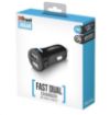 Obrázek TRUST nabíječka do auta 20W FAST DUAL CAR CHARGER FOR PHONES AND TABLETS, black