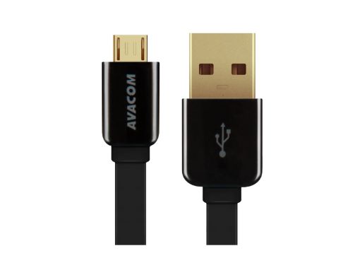Obrázek AVACOM MIC-40K kabel USB - Micro USB, 40cm, černá