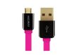 Obrázek AVACOM MIC-40P kabel USB - Micro USB, 40cm, růžová