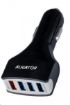Obrázek Aligator nabíječka do auta, Quick charger, 12/32 V, 7 A, 4x USB výstup, černá