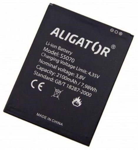 Obrázek Aligator baterie Li-Ion 2100 mAh pro Aligator S5070 Duo