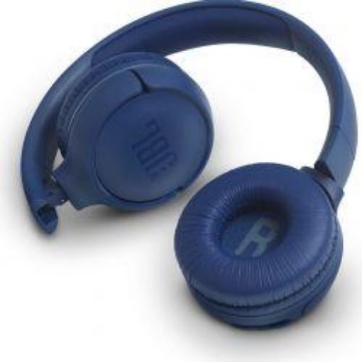 Obrázek JBL Bluetooth sluchátka TUNE500 BT 32mm měnič, 20Hz-20kHZ, 16H, modrá