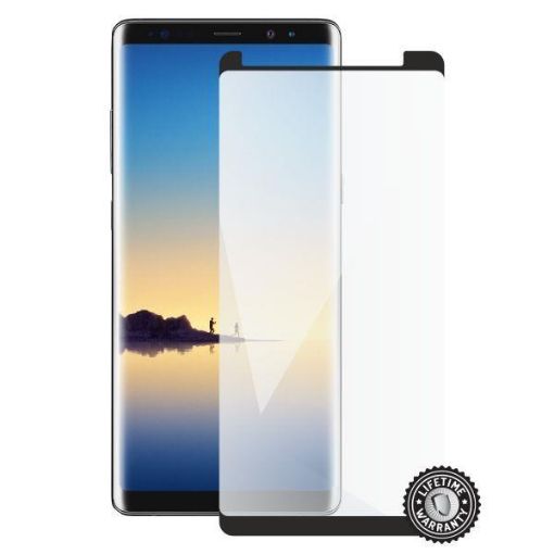 Obrázek Screenshield ochrana displeje Tempered Glass pro SAMSUNG Galaxy Note 9 (N960) (case friendly), černá
