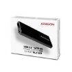 Obrázek AXAGON EEM2-U3, USB3.0 - M.2 SATA SSD hliníkový box, délka 30 až 80 mm