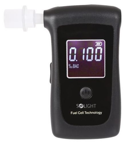 Obrázek Solight 1T06 alkohol tester, technologie Fuel Cell