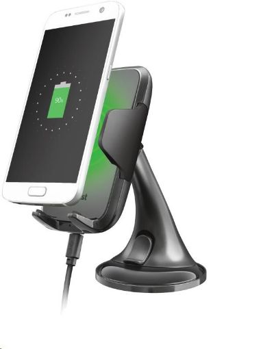 Obrázek TRUST YUDO10 Wireless Fast-charging Car Phone Holder