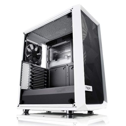 Obrázek FRACTAL DESIGN skříň Meshify C, Midi Tower, bílá (okno TG), bez zdroje