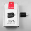 Obrázek AXAGON ADSA-ES, USB3.0 - eSATA 6G MINI adaptér