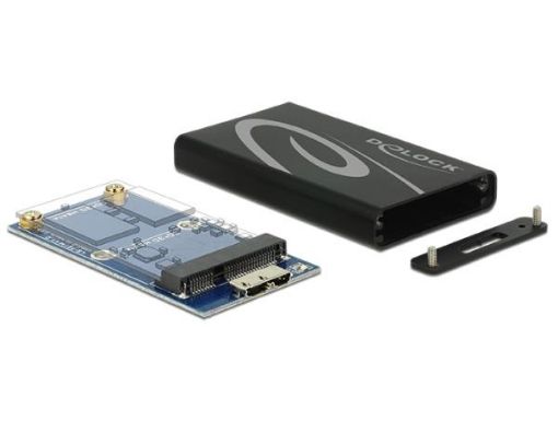 Obrázek Delock External Enclosure mSATA SSD > USB 3.0