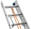 Obrázek Dvoudílný výsuvný žebřík s lanem VENBOS PROFI 4922 2x22
