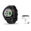 Obrázek Garmin Golfové GPS hodinky Approach S40 Black, CT10 Bundle